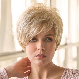 Rene of Paris Short-Length Wig - Gia 2359 - Creamy Toffee-R